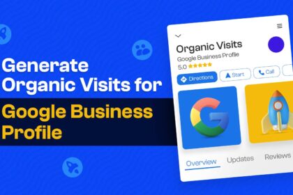 generate organic visits for google business profile