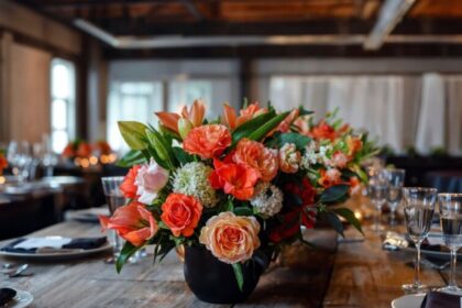 Centerpieces at Wedding Receptions NYT