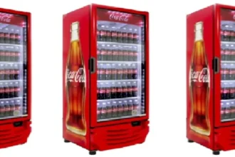 coca cola fridge