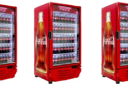 coca cola fridge